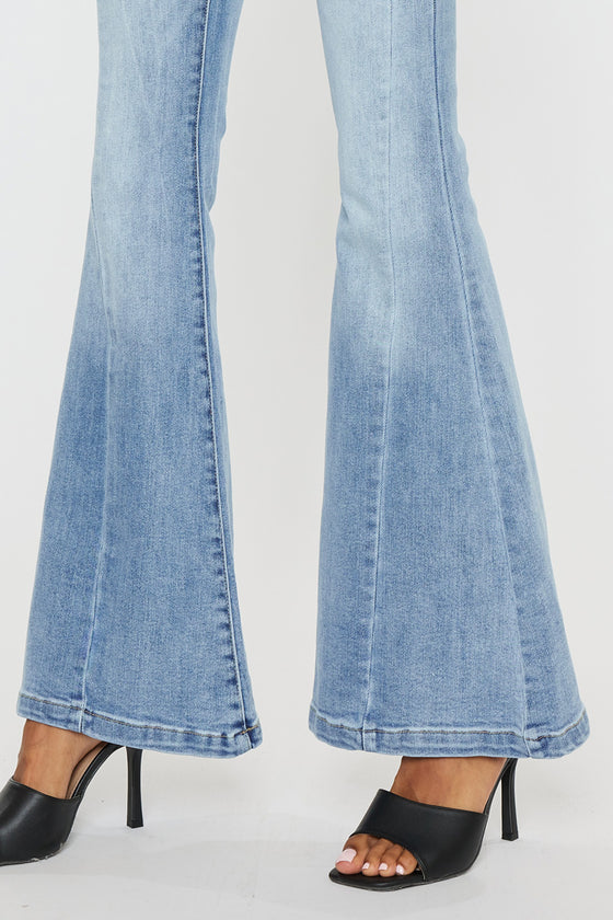 Amayah High Rise Super Flare Jeans - Official Kancan USA