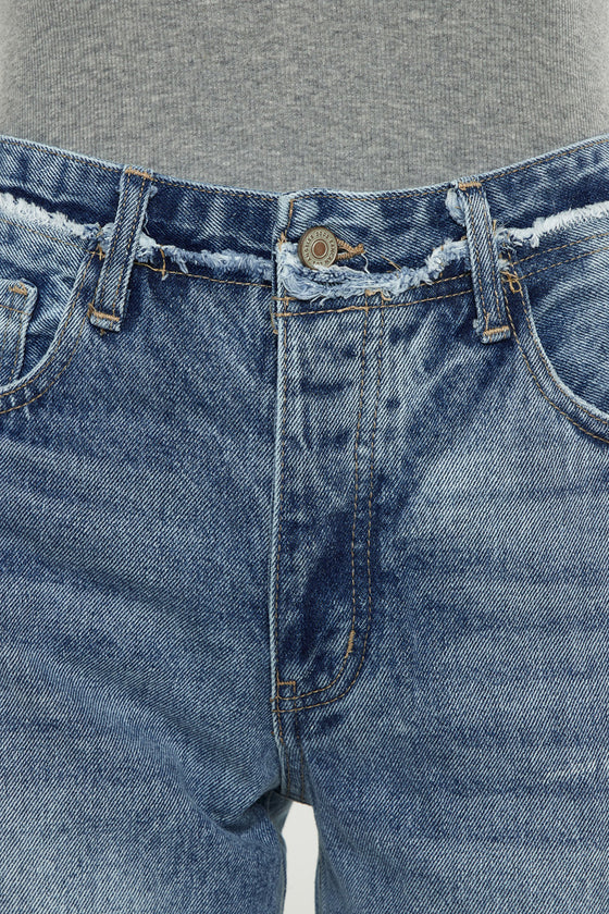 Laila High Rise 90's Straight Leg Jeans - Official Kancan USA