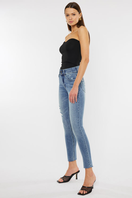 Carson High Rise Cigarette Leg Jeans - Official Kancan USA