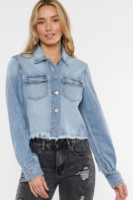Yuri Cropped Shacket - Official Kancan USA