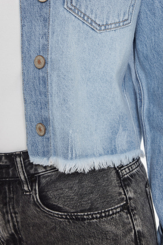 Yuri Cropped Shacket - Official Kancan USA