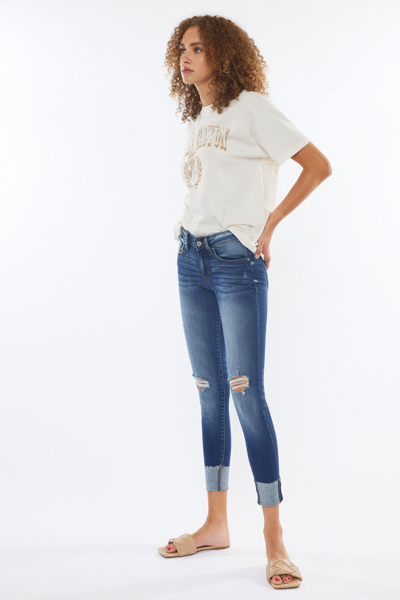 Stella Low Rise Ankle Skinny Jeans - Official Kancan USA