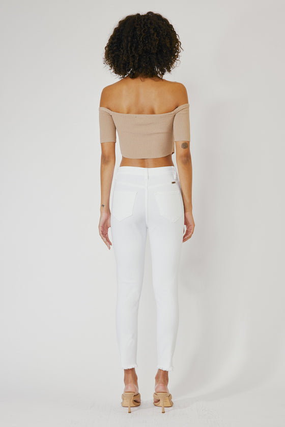 Karlee Ultra High Rise Ankle Skinny Jeans - Official Kancan USA