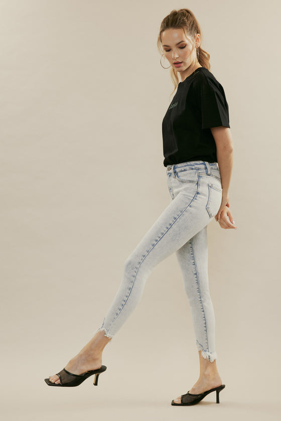 Melody High Rise Ankle Skinny Jeans - Official Kancan USA