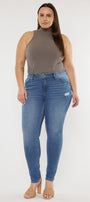 Storm High Rise Super Skinny Jeans (Plus Size) - Official Kancan USA