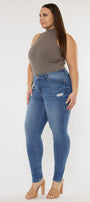 Storm High Rise Super Skinny Jeans (Plus Size) - Official Kancan USA