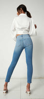 Serena High Rise Ankle Skinny Jeans - Official Kancan USA