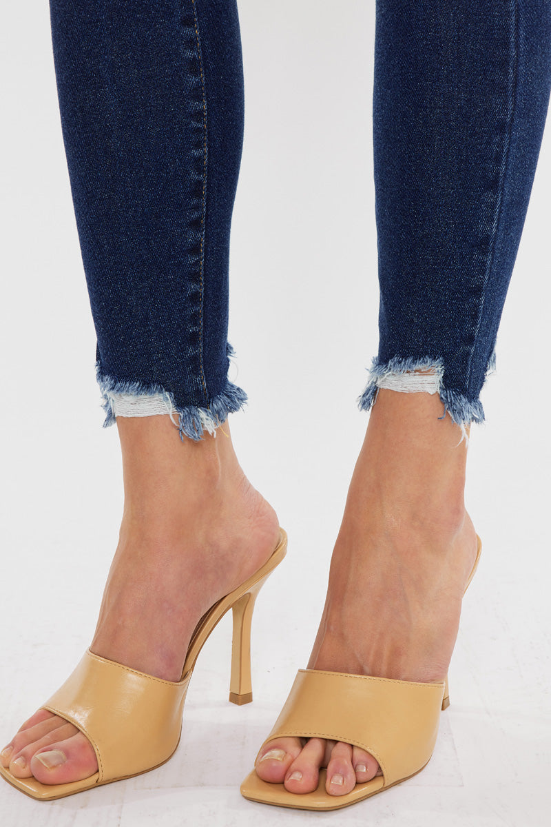 Phoenix High Rise Ankle Skinny Jeans - Official Kancan USA