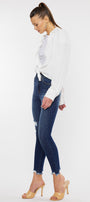 Phoenix High Rise Ankle Skinny Jeans - Official Kancan USA