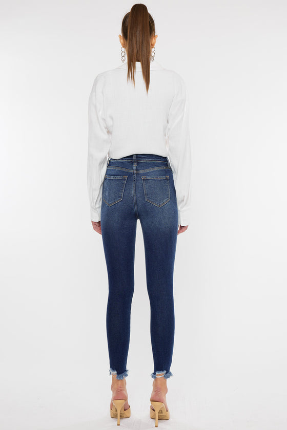 Phoenix High Rise Ankle Skinny Jeans - Official Kancan USA