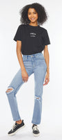 Sultana High Rise Slim Straight Jeans - Official Kancan USA