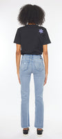 Sultana High Rise Slim Straight Jeans - Official Kancan USA