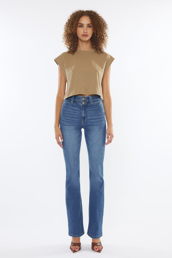 Matilda High Rise Bootcut Jeans - Official Kancan USA