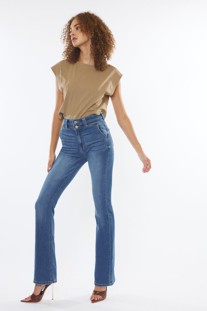 Matilda High Rise Bootcut Jeans - Official Kancan USA