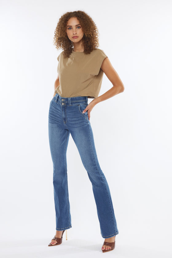 Matilda High Rise Bootcut Jeans - Official Kancan USA