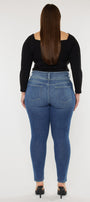 Brianne High Rise Super Skinny Jeans (Plus Size) - Official Kancan USA