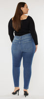 Brianne High Rise Super Skinny Jeans (Plus Size) - Official Kancan USA