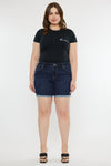 Chance Mid Rise Shorts (Plus Size) - Official Kancan USA