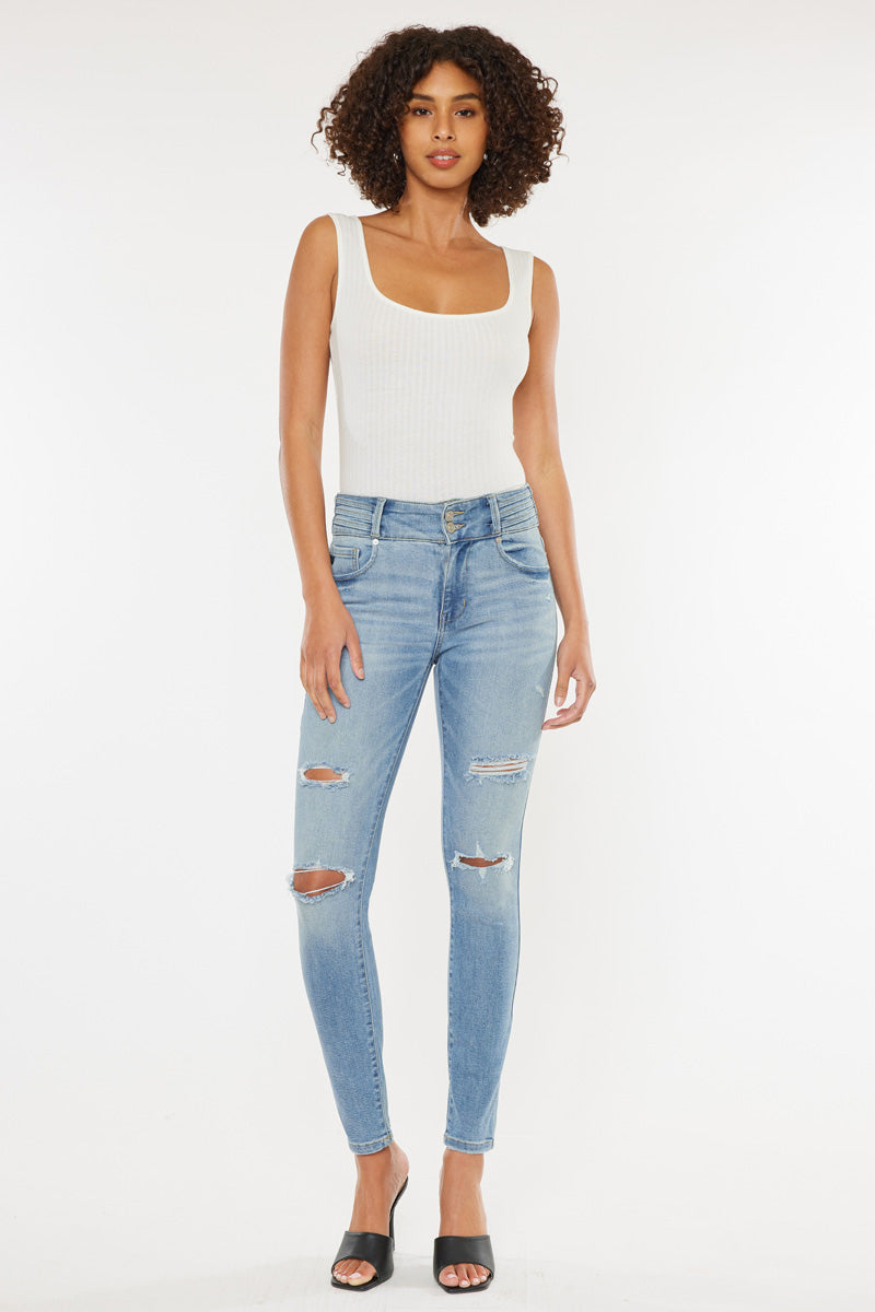 Laura High Rise Super Skinny Jeans - Official Kancan USA