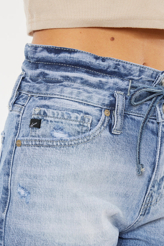 Solstice Ultra High Rise Tie-Belt Shorts - Official Kancan USA