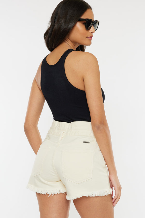 Solstice Ultra High Rise Tie-Belt Shorts - Official Kancan USA