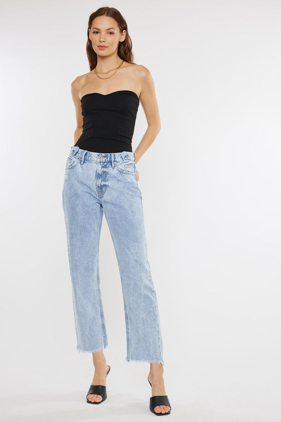Meadow High Rise Straight Leg Jeans – Official Kancan USA