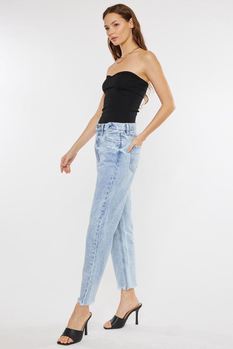 Meadow High Rise Straight Leg Jeans - Official Kancan USA