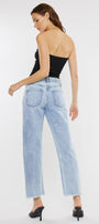 Meadow High Rise Straight Leg Jeans - Official Kancan USA