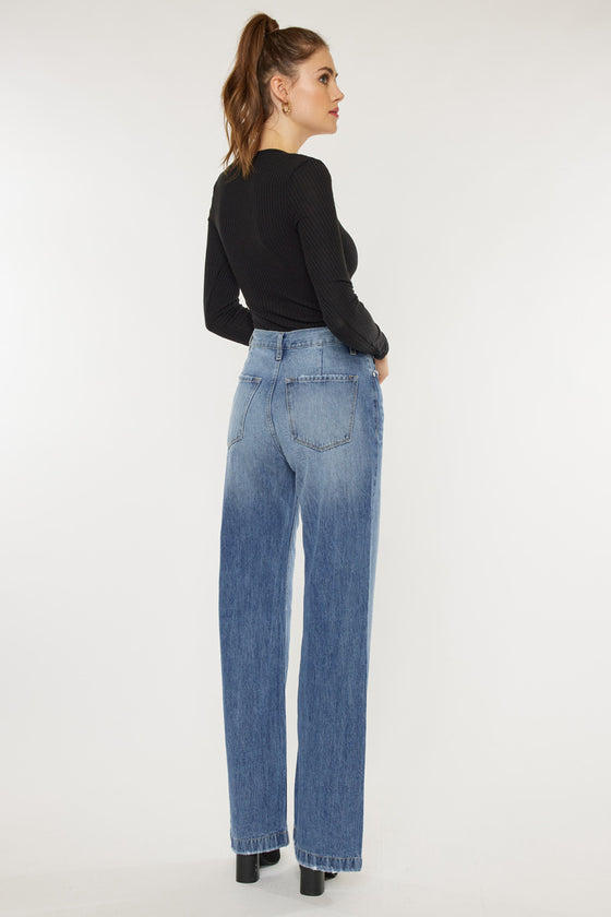 Hilo Ultra High Rise 90's Flare Jeans - Official Kancan USA
