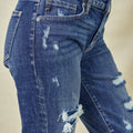 Nina Mid Rise Slim Boyfriend Jeans - Official Kancan USA