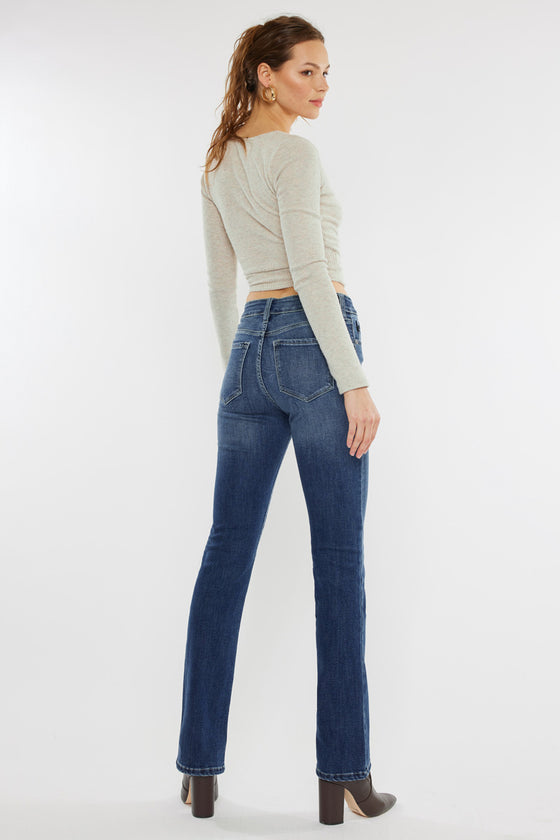 Marla High Skinny Bootcut Jeans - Official Kancan USA