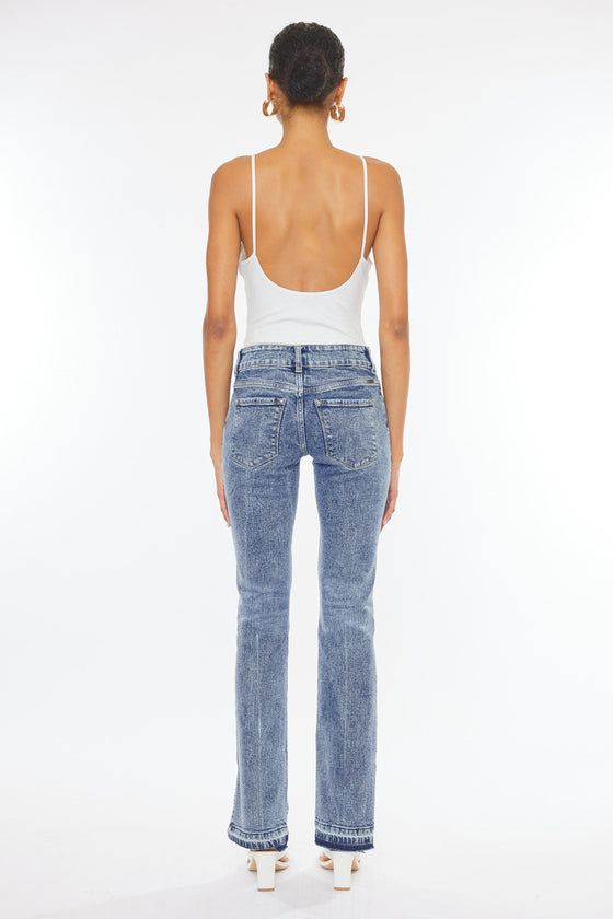 Maizie Mid Rise Bootcut Jeans - Official Kancan USA