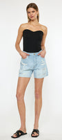 Althaia Ultra High Rise 90's Boyfriend Shorts - Official Kancan USA