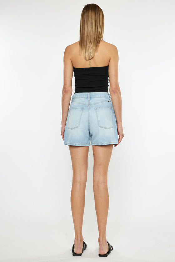 Althaia Ultra High Rise 90's Boyfriend Shorts - Official Kancan USA