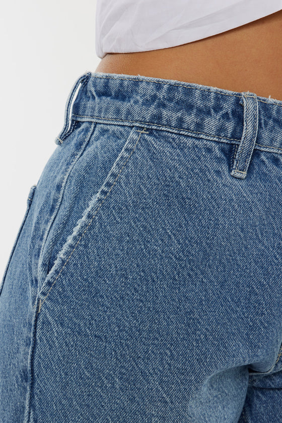 Hartford High Rise Mom Jeans - Official Kancan USA