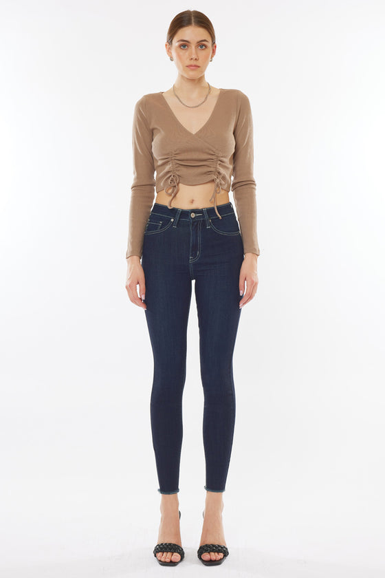 Phoebe High Rise Ankle Skinny Jeans - Official Kancan USA
