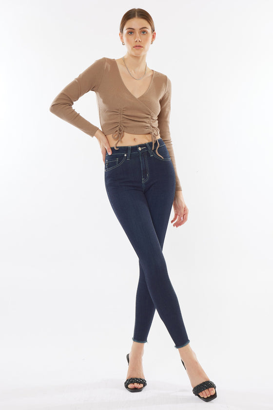 Phoebe High Rise Ankle Skinny Jeans - Official Kancan USA