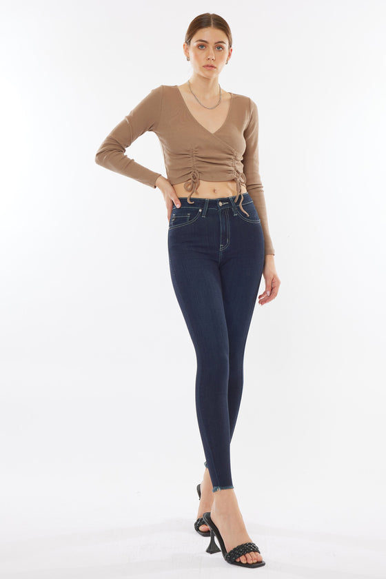 Phoebe High Rise Ankle Skinny Jeans - Official Kancan USA