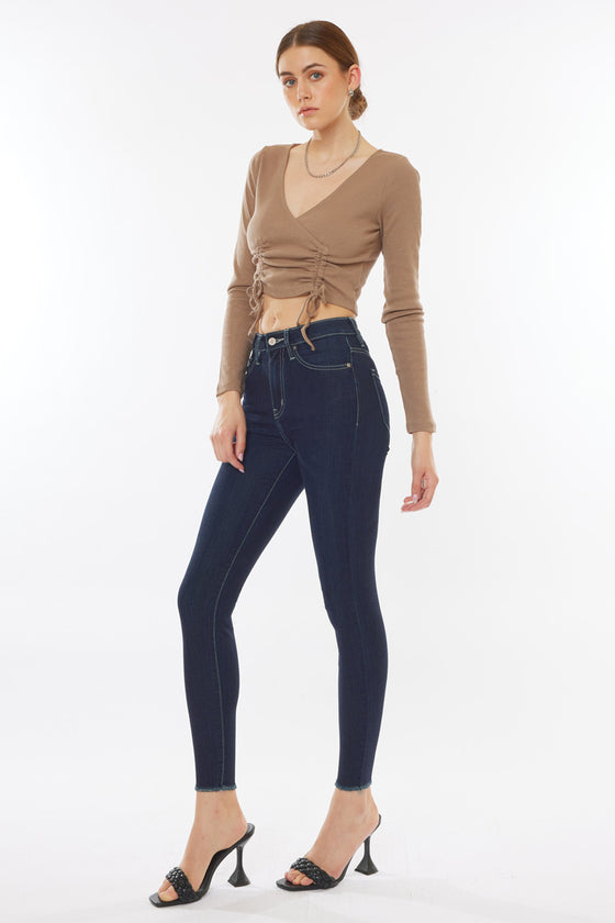 Phoebe High Rise Ankle Skinny Jeans - Official Kancan USA