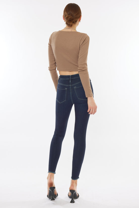 Phoebe High Rise Ankle Skinny Jeans - Official Kancan USA