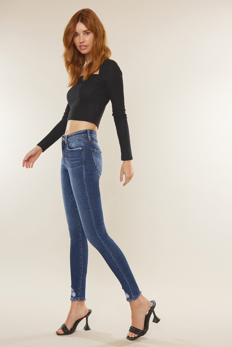Hailey High Rise Super Skinny Jeans – Official Kancan USA