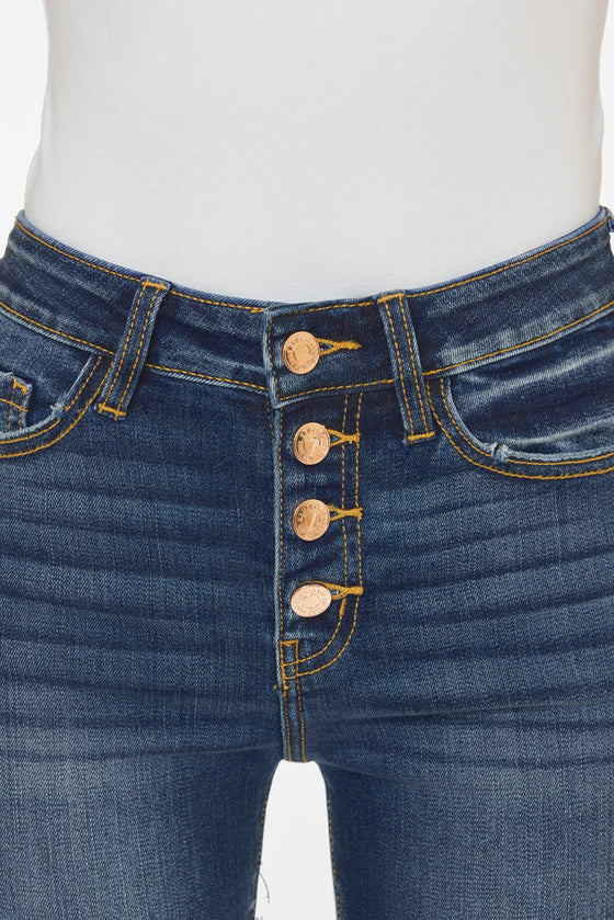 Jenny High Rise Ankle Skinny Jeans - Official Kancan USA