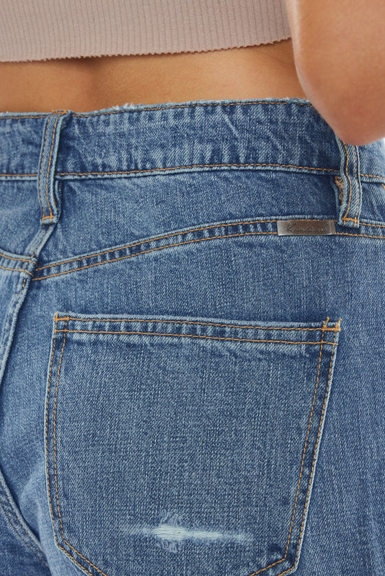 Bobbie Ultra High Rise Straight Leg Jeans - Official Kancan USA