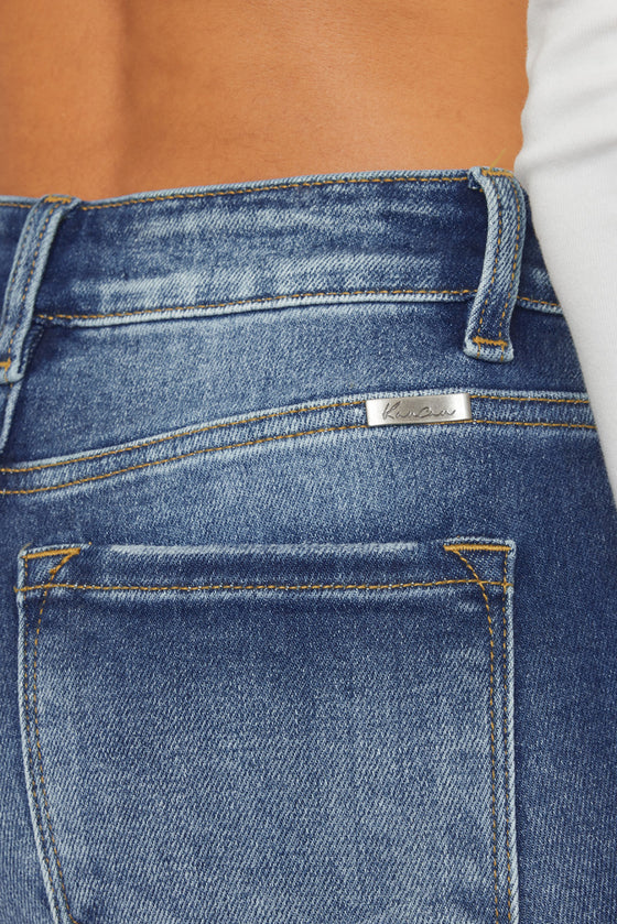 Azaria High Rise Cropped Skinny Jeans - Official Kancan USA