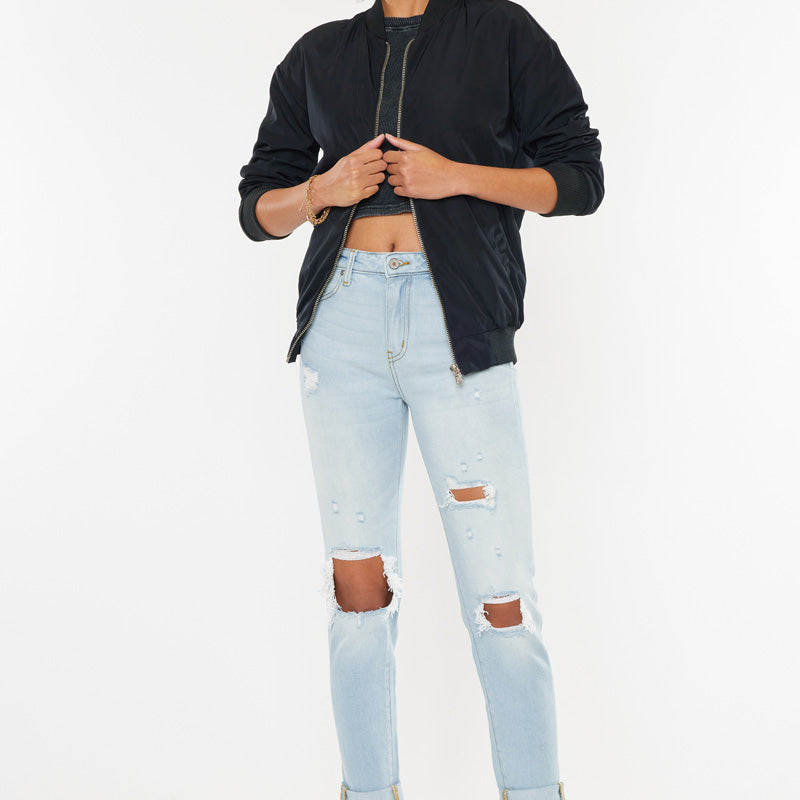 Greer Ultra High Rise Mom Jeans - Official Kancan USA