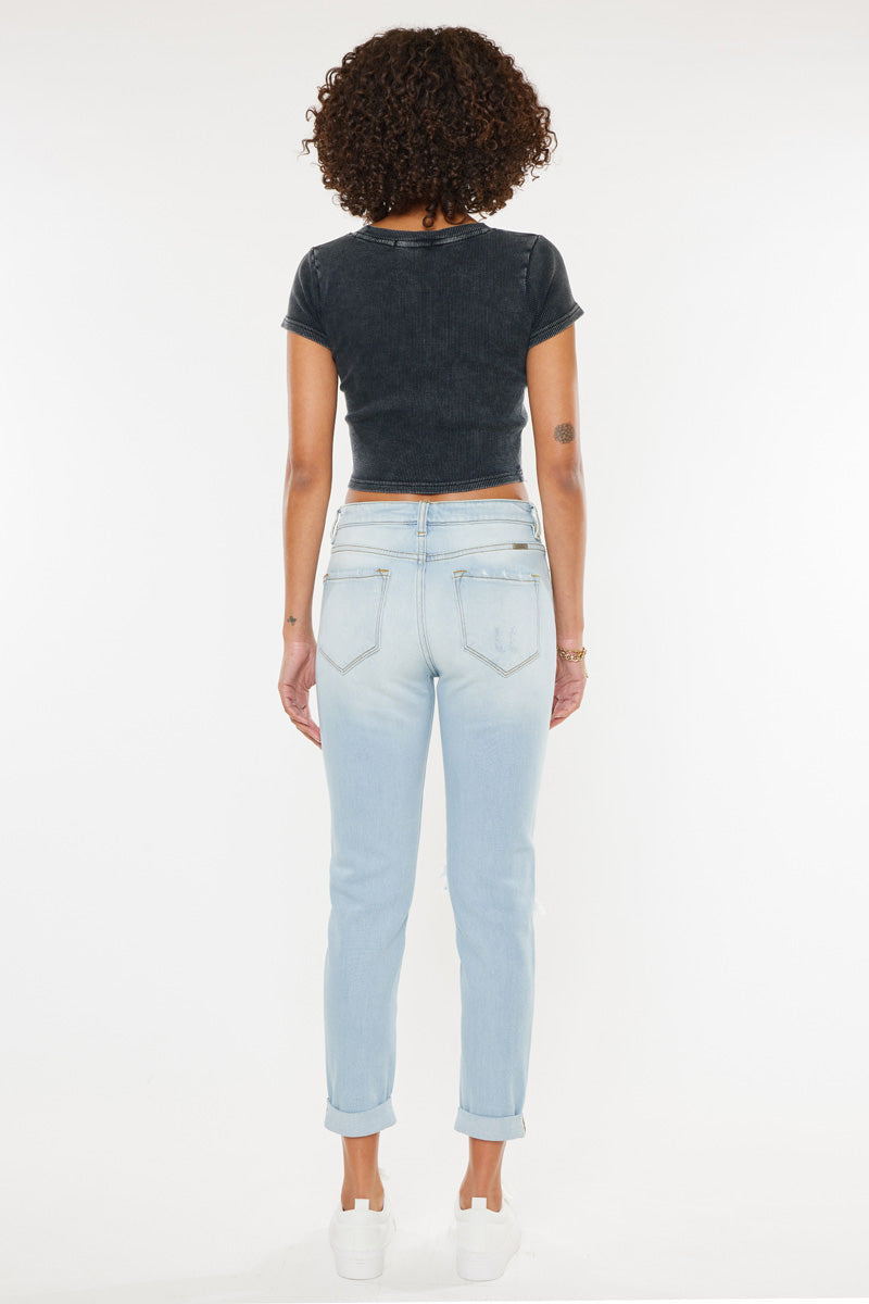 Greer Ultra High Rise Mom Jeans - Official Kancan USA