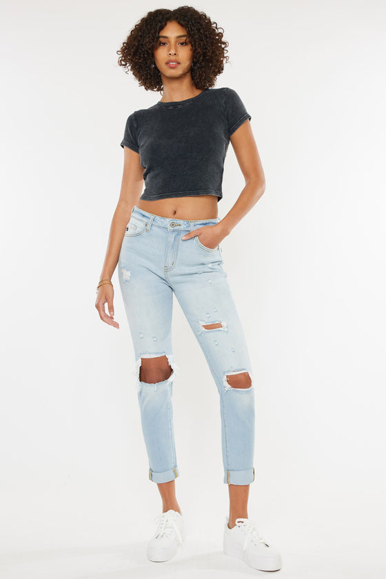 Greer Ultra High Rise Mom Jeans - Official Kancan USA