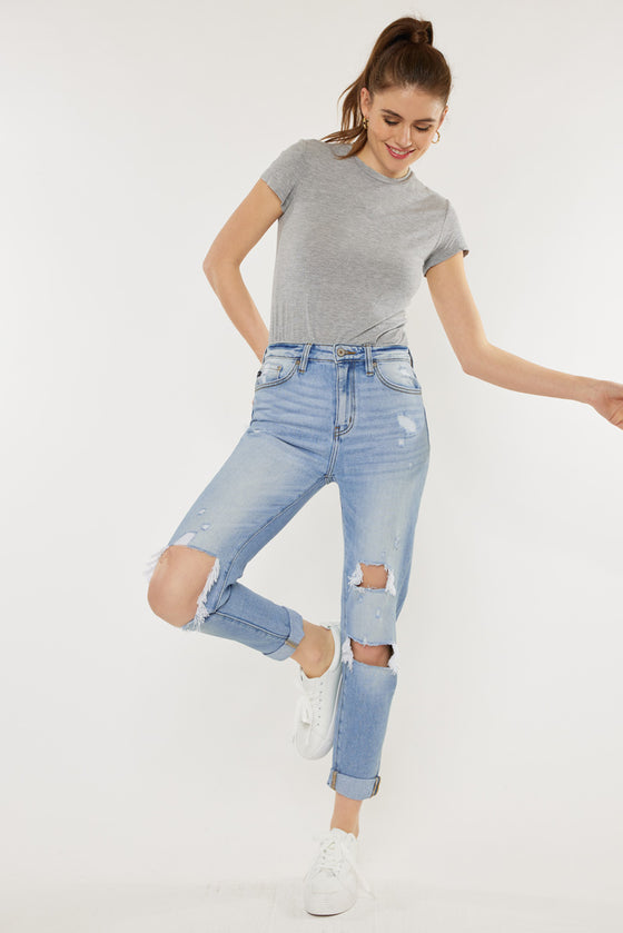 Greer Ultra High Rise Mom Jeans - Official Kancan USA