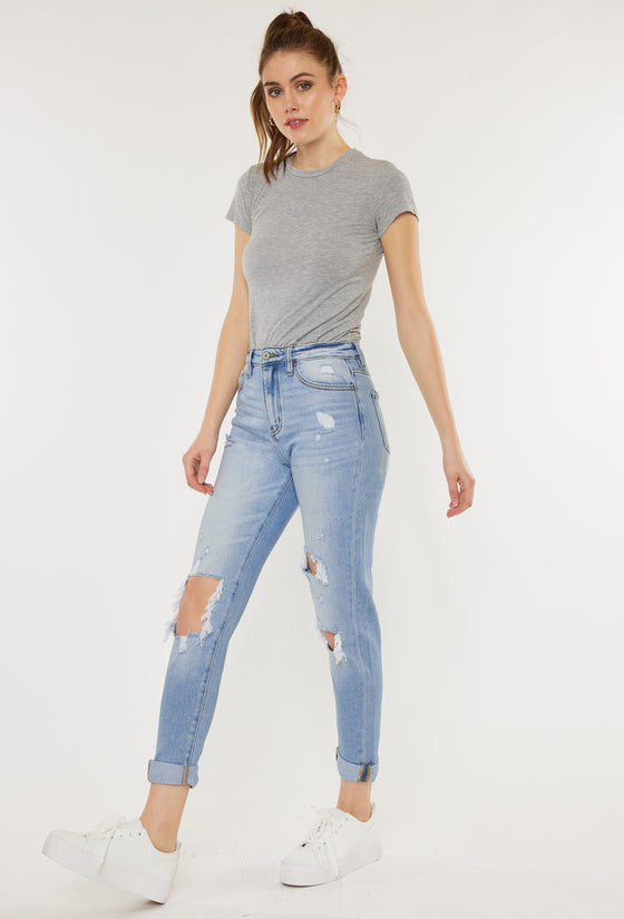 Greer Ultra High Rise Mom Jeans - Official Kancan USA