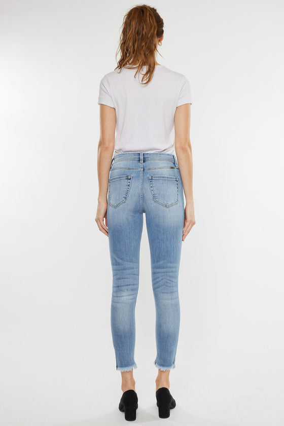 Aspen High Rise Ankle Skinny Jeans - Official Kancan USA